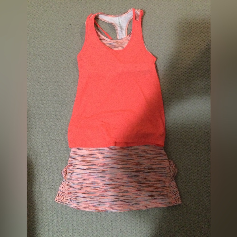 Youth Tank and Skort Set